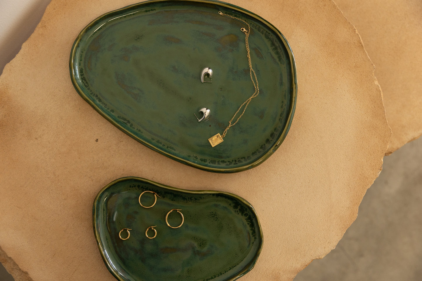 Emerald Jewellery Set