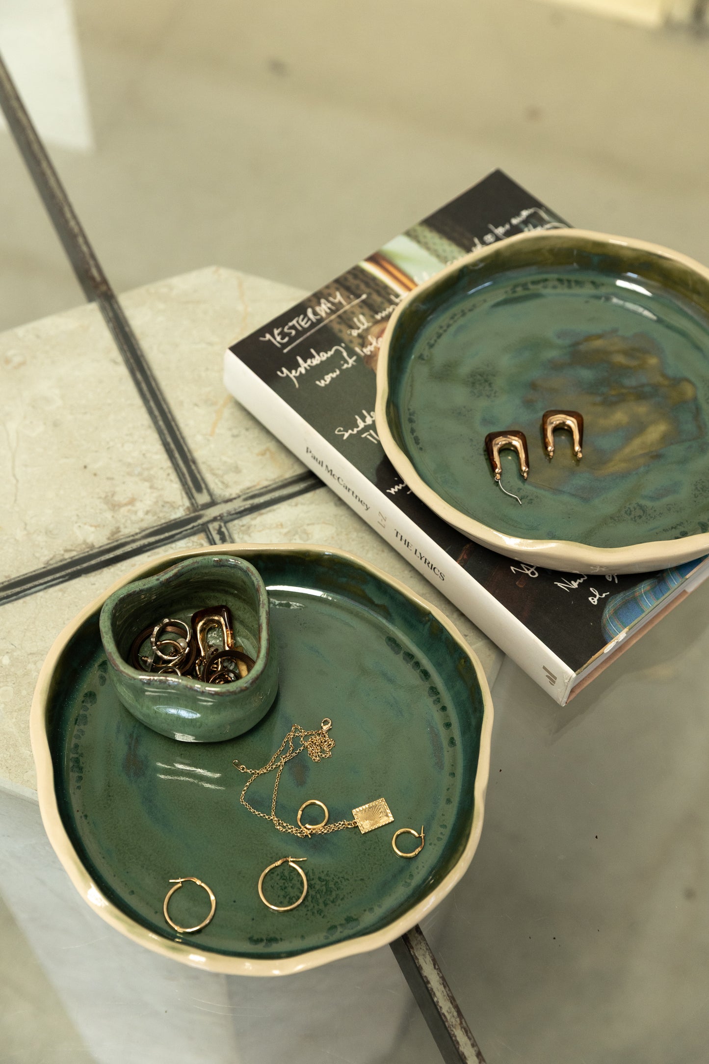 Emerald Bowl Set