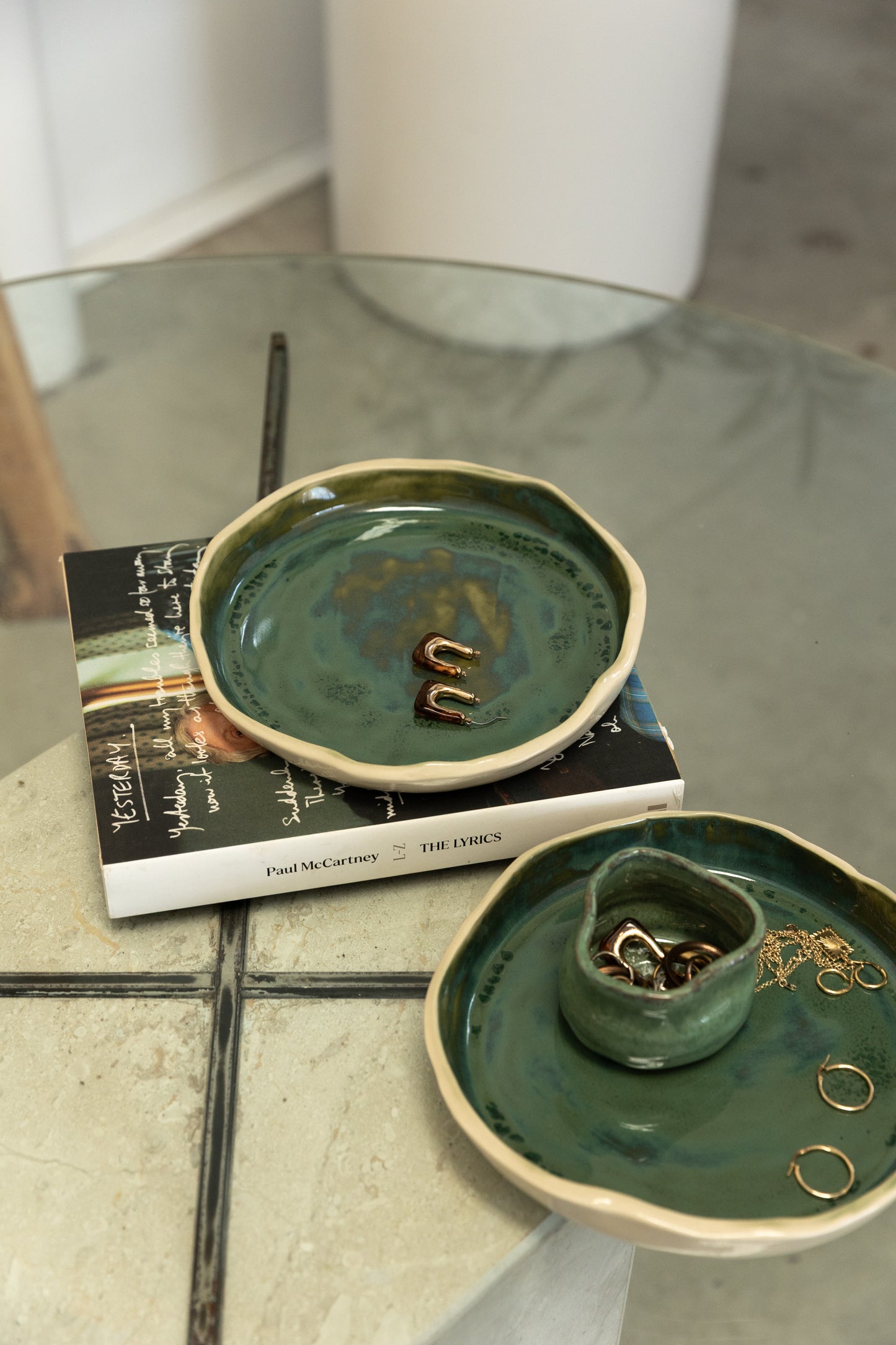 Emerald Bowl Set
