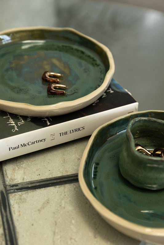Emerald Bowl Set